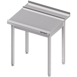 Stół wyładowczy(P), bez półki do zmywarki SILANOS 800x730x900 mm spawany