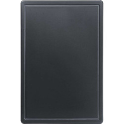 Deska do krojenia,  czarna, 600x400x18 mm