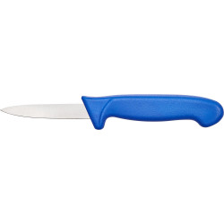 Nóż do obierania, HACCP, niebieski, L 90 mm