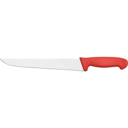 Nóż do mięsa, HACCP, czerwony,  L 200 mm
