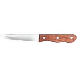 Nóż do steków, Jumbo z drewnianą rączką, L 120 mm