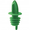 Korek z rurką plastikowy zielony